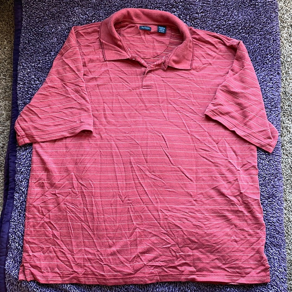VanHeusen XXL burnt orange polo